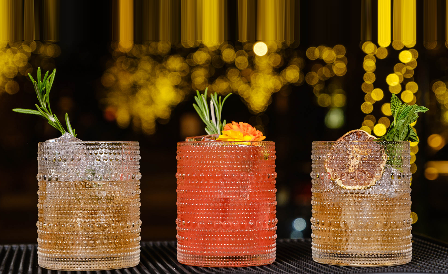 Velvet Pour luxury mobile bar setup for cocktail and mocktail catering in Tampa Bay