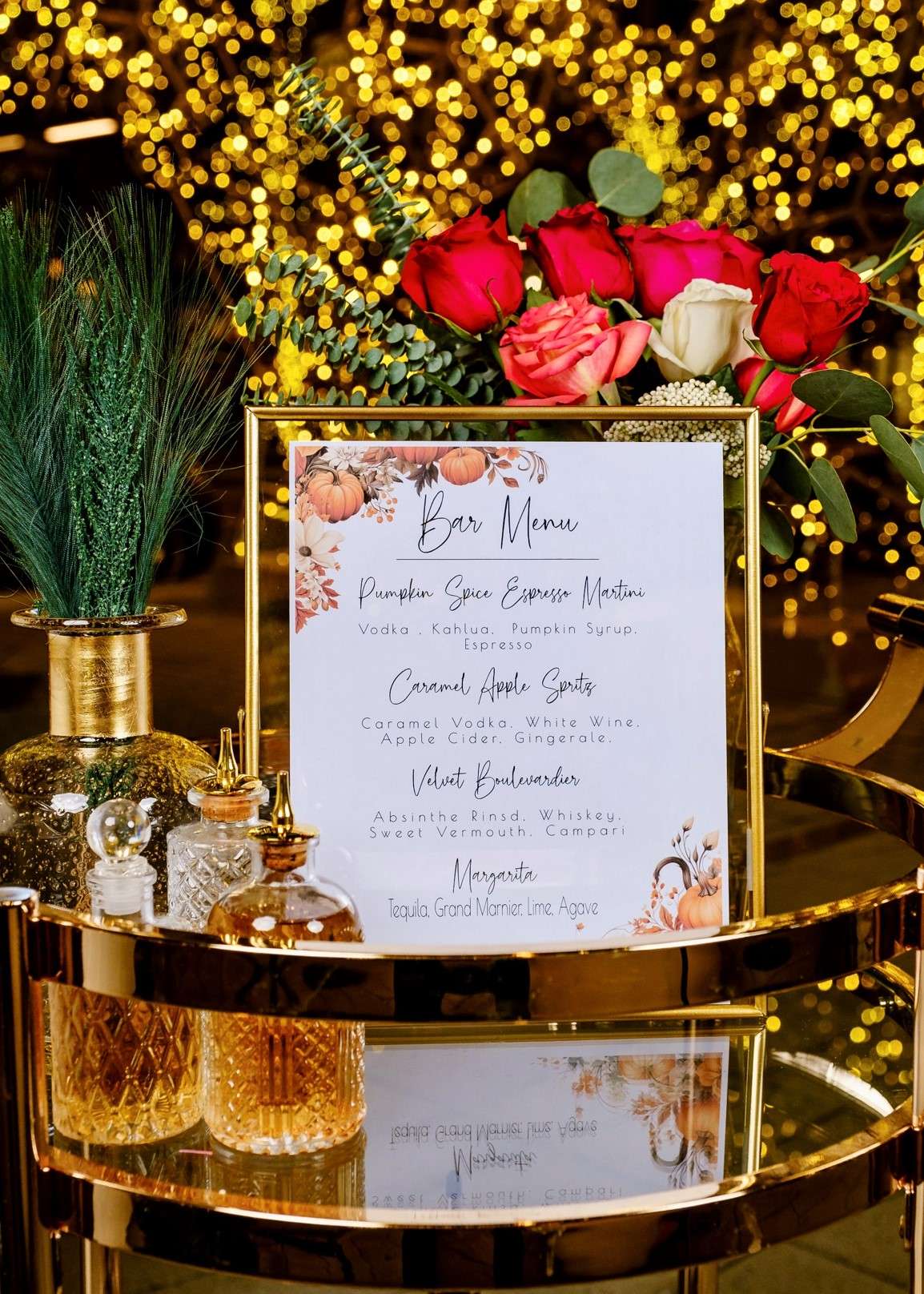 Velvet Pour luxury mobile bar setup for cocktail and mocktail catering in Tampa Bay